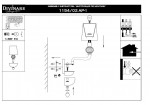 Светильник настенный Divinare 1154/02 AP-1 Bilancia