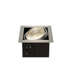 SLV 115736 KADUX LED DL Set, alu-brushed, 24W, 30°, 3000K, inkl. Treiber