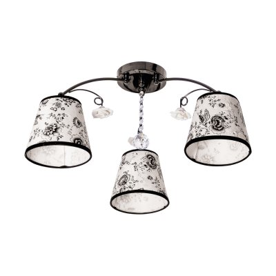 Люстра классическая Экономсвет 11580/3PEARL BLSCK Люстра классическая Экономсвет 11580/3PEARL BLSCK