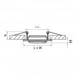 Светильник встраиваемый Lightstar 11621 Singo