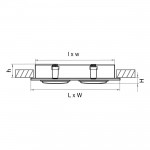 Светильник встраиваемый Lightstar 11622 Singo