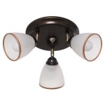 Спотовый светильник 11645/3WENGE WT ЭкономСвет