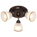 Спотовый светильник 11645/3WENGE WT ЭкономСвет