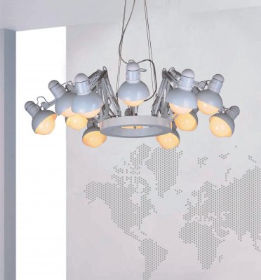 Люстра подвесная Artpole Spinne C1 WH (арт. 1169) Люстра подвесная Artpole Spinne C1 WH (арт. 1169)