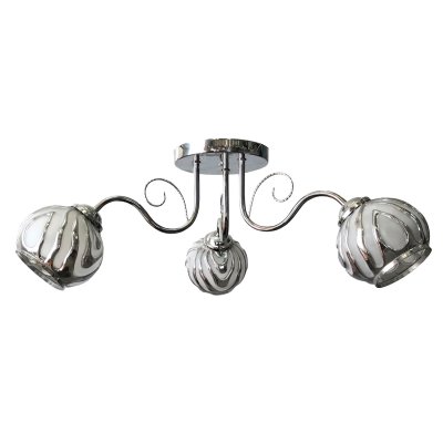 Потолочный светильник Экономсвет 11740/3CR WT+CR