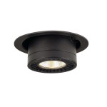 SLV 118120 SUPROS MOVE Deckeneinbau- leuchte, rund, schwarz, 4000lm 3000K, SLM LED, 60° Reflektor