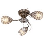 Потолочный светильник Экономсвет 1181/3AB CL+AB