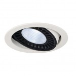 SLV 118161 SUPROS DL Deckeneinbauleuchte, rund, wei?, 4000lm, 4000K SLM LED, 60° Reflektor