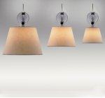 Настенный светильник бра Artemide 1184010A+0372050A TOLOMEO PARETE DIFFUSORE