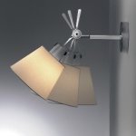 Настенный светильник бра Artemide 1185010A+0372050A TOLOMEO PARETE DIFFUSORE