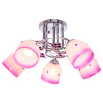 Люстра эконом Экономсвет 1190YX/5CR PP