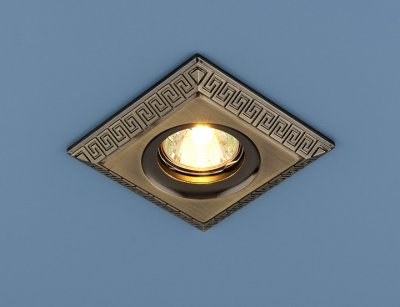 Светильник Elektrostandard 120091 бронза