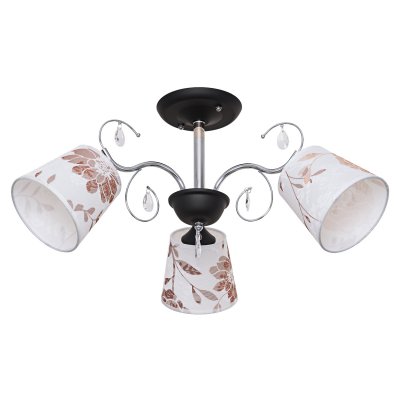 Люстра классическая Экономсвет 12012/3BK+CR PNT