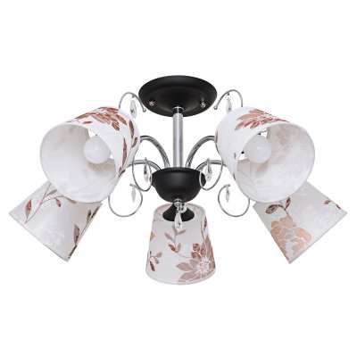 Люстра классическая Экономсвет 12012/5BK+CR PNT