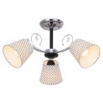 Люстра классическая Экономсвет 12014/3CR+BK PNT