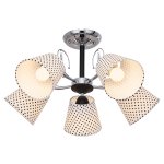 Люстра классическая Экономсвет 12014/5CR+BK PNT