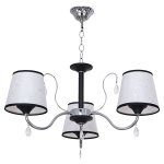 Люстра классическая Экономсвет 12044/3BK+CR WT