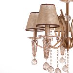 Люстра классическая с хрусталем Экономсвет 12051/5YB NC