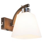 Настенный светильник Экономсвет 12092/1wCR+BK WT