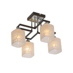 Светильник ЭкономСвет 12102/4B CR WENGE WT