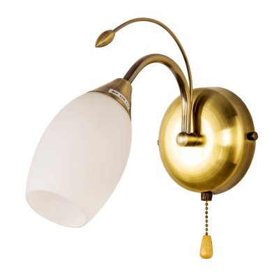 Настенный светильник бра 12121/1wAB MK ЭкономСвет бронза