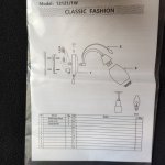 Настенный светильник бра 12121/1wAB MK ЭкономСвет бронза