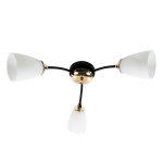 Люстра классическая Экономсвет 12123/3BK+FG WT