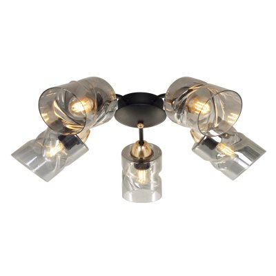 Люстра классическая Экономсвет 12125/5BK+FGD SM