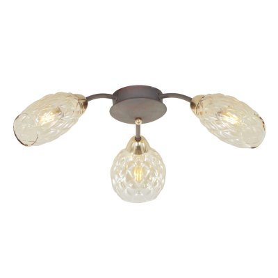 Люстра классическая Экономсвет 12126/3BK+FGD AMB