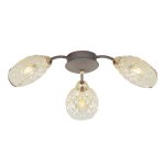 Люстра классическая Экономсвет 12126/3BK+FGD AMB