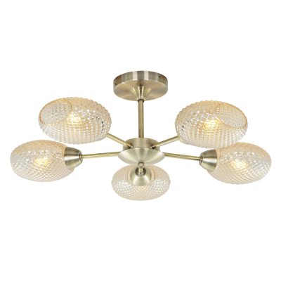 Люстра классическая Экономсвет 12127/5AB AMB