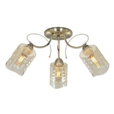 Люстра классическая Экономсвет 12128/3AB AMB