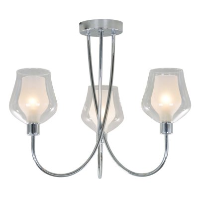 Люстра классическая Экономсвет 12129/3CR WT+CL