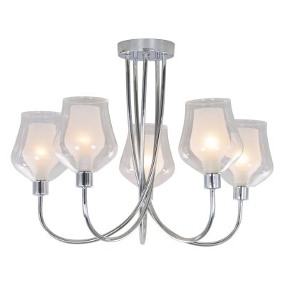 Люстра классическая Экономсвет 12129/5CR WT+CL