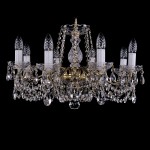 Люстра хрустальная Bohemia Ivele 1214/8/200/G