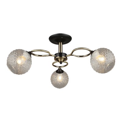 Люстра классическая 12141/3BK+AB CL Экономсвет Люстра классическая 12141/3BK+AB CL Экономсвет