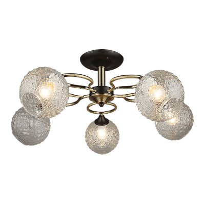 Люстра классическая 12141/5BK+AB CL Экономсвет