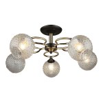 Люстра классическая 12141/5BK+AB CL Экономсвет