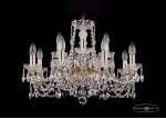 Люстра хрустальная Bohemia Ivele 1214/8+4/220/G