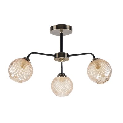 Люстра классическая 12148/3AB+BK AMB Экономсвет