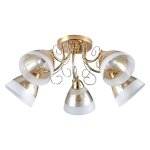 Люстра классическая Экономсвет 12161/5FG WT+GD