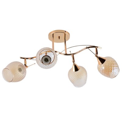 Люстра эконом 12166/4FGD TEA Экономсвет