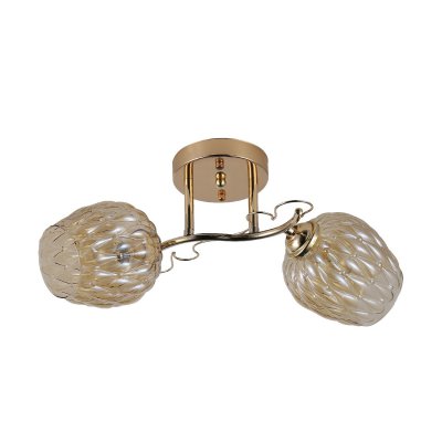 Люстра эконом 12169/2FGD AMB ЭкономСвет