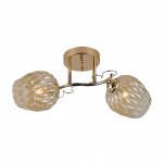 Люстра эконом 12169/2FGD AMB ЭкономСвет