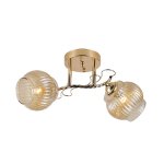 Люстра эконом 12170/2FGD AMB ЭкономСвет