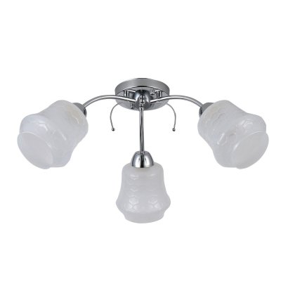 Люстра эконом 12171/3CR WT ЭкономСвет Люстра эконом 12171/3CR WT ЭкономСвет