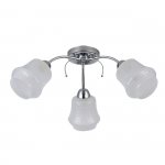 Люстра эконом 12171/3CR WT ЭкономСвет