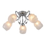 Люстра эконом 12172/5CR WT ЭкономСвет