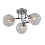 Люстра эконом 12177/3CR CL ЭкономСвет