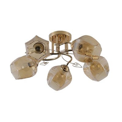 Люстра эконом 12180/5FGD AMB ЭкономСвет Люстра эконом 12180/5FGD AMB ЭкономСвет